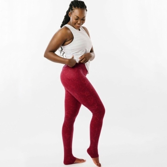 Zyia Active Light n Tight Leggings Rosa Maze - Picture 2 of 10